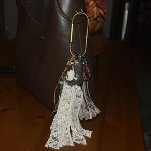 *UNIQUE* Western Meets Boho Bag Charm